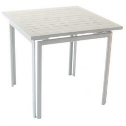 Table Costa 80X80 cm, Fermob - Couleur - Blanc coton