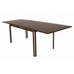 Table Costa 160x90cm avec rallonges, Fermob - Couleur - Rouille