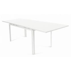 Table Costa 160x90cm avec rallonges, Fermob - Couleur - Blanc