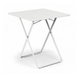 Table Plein air 71x71cm, Fermob - Couleur - Blanc coton
