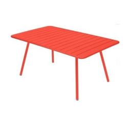 Table Luxembourg 165x100cm, Fermob - Couleur - Capucine