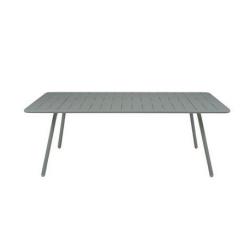 Table Luxembourg 100x207 , Fermob - Couleur - Gris orage