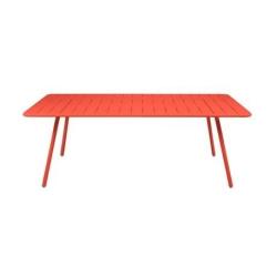 Table Luxembourg 100x207 , Fermob - Couleur - Capucine
