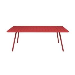Table Luxembourg 100x207 , Fermob - Couleur - Piment