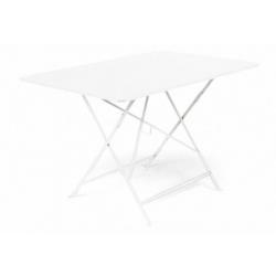 Table Bistro 117x77 cm pliante, Fermob - Couleur - Blanc
