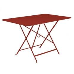Table Bistro 117x77 cm pliante, Fermob - Couleur - Piment d'espelette