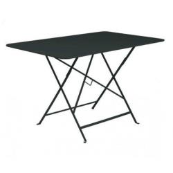 Table Bistro 117x77 cm pliante, Fermob - Couleur - Réglisse