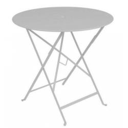 Table Bistro ronde 77cm, Fermob - Couleur - Gris métal