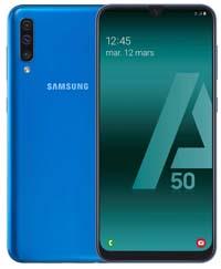 Smartphone Samsung Galaxy A50 Bleu