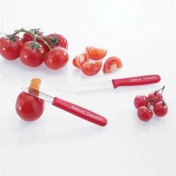 Couteau à tomate Rouge cranté, Nogent***