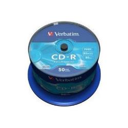 CD vierge Verbatim CD-R 700MB 50PK Spindle 52x