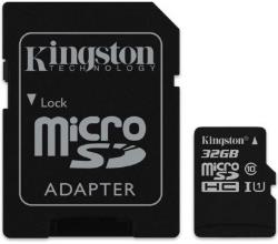 Carte Micro SD Kingston Canvas Select 32Go SDHC