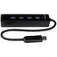 Hub USB 3.0 portable avec cable intégré - 4 ports