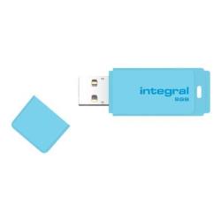 CLE USB PASTEL BLEUE 8GB