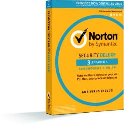 Logiciel antivirus et optimisation Symantec Norton Security 3 postes