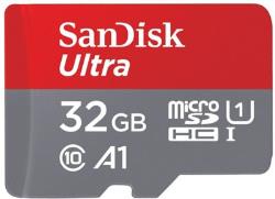 Carte Micro SD Sandisk Ultra Android microSDHC 32Go + Adapt SD