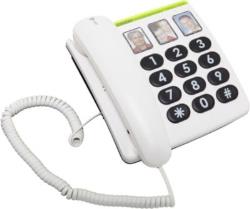 Téléphone filaire Doro Phone Easy 331PH Blanc