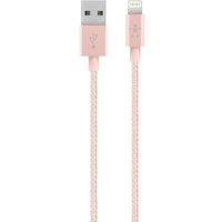 Câble métallique Lightning vers USB - 1.2 m - Or rose