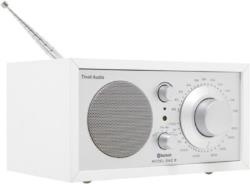 Radio analogique Tivoli Model One BT Blanc/Argent