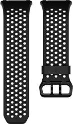Bracelet Fitbit Perforé Noir/Gris Graphite Small Ionic