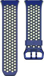 Bracelet Fitbit Perforé Cobalt/Vert Citron Small Ionic