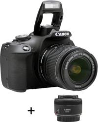 Appareil photo Reflex Canon EOS 2000D + EF-S 18-55 IS II + EF 50mm
