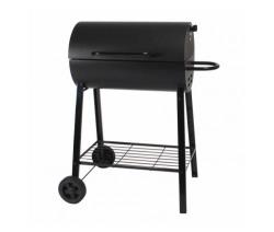 SOMAGIC Barbecue à charbon de bois Dakota Acier chromé 52,5 x 32,5 cm