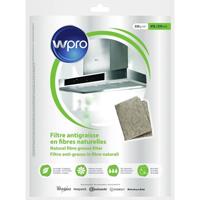 WPRO NGF331 Filtre antigraisse universel en fibres naturelles de lin 330g/m² 47 x 57 cm hyper absorbant et éco