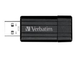 Clé USB 32Go Verbatim PinStripe - Noir - Sous Blister