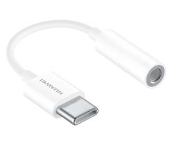 Adaptateur Huawei USB Type-C vers Jack 3.5 mm Blanc