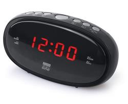 Radio-réveil PLL New One CR 100 Double alarme Gris