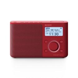 Radio portable digitale Sony XDR-S61D DAB/DAB+/FM Rouge