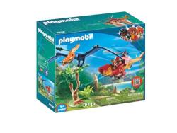 Playmobil Dinos 9430 Hélicoptère et Ptéranodon