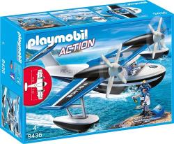 Playmobil Action Les policiers 9436 Hydravion de police