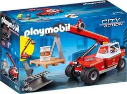 Playmobil City Action Les pompiers 9465 Pompier avec véhicule et bras téléscopique