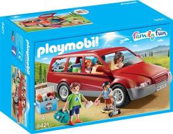 Playmobil Family Fun La Villa de vacances 9421 Famille avec voiture