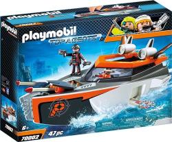 Playmobil Top Agents 70002 Bateau Turbo SPY TEAM