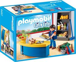 Playmobil City Life L'école 9457 Surveillant avec boutique