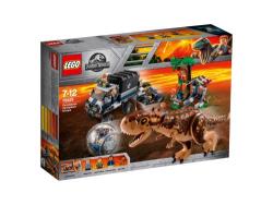 LEGO Jurassic World 75929 Le Carnotaurus et la fuite en Gyrosphère