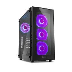 PC Gamer Intel i7-8700, RTX 2080Ti, 16Go RAM DDR4, 250Go SSD M.2 PCIe, 2To HDD. PC Gaming Ultimate. Unité centrale sans OS