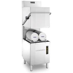 lave-vaisselle 500 à capot double paroi avec pompe de vidange et récupérateur de chaleur 26l 8900w - clvacdpvrc