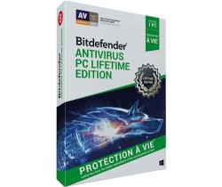 Bitdefender Antivirus 1 PC Protection A Vie