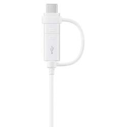 Cable de charge et synchronisation SAMSUNG CABLE 1.5M COMBO USB/USB-C MICRO USB