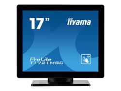 iiyama ProLite T1721MSC-B1 - Ecran LED - 17 - écran tactile - 1280 x 1024 - TN - 250 cd/m2 - 1000:1 - 5 ms - D