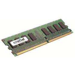 Crucial Ct25664Aa800 Mémoire Ram 2 Go Ddr2 800 Mhz (Pc2-6400) Cl6 Unbuffered Udimm 240Pin