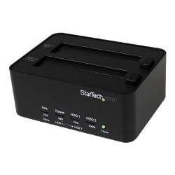 StarTech.com Duplicateur et effaceur USB 3.0 pour disque dur SATA - Cloneur autonome pour HDD / SSD de 2,5/3,5