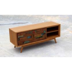 Meuble TV Wood 136 cm - Mathi Design