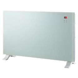 Radiateur électrique décoratif design LCD Blanc 2000W 091 - Chemin'Arte