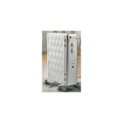 radiateur mobile supra 1042590 radiateur bain d'huile - 3 allures - thermostat - hors-gel