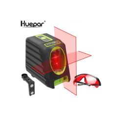 Niveau Laser Box-1R 2 lignes Rouge Auto-nivellement - Huepar